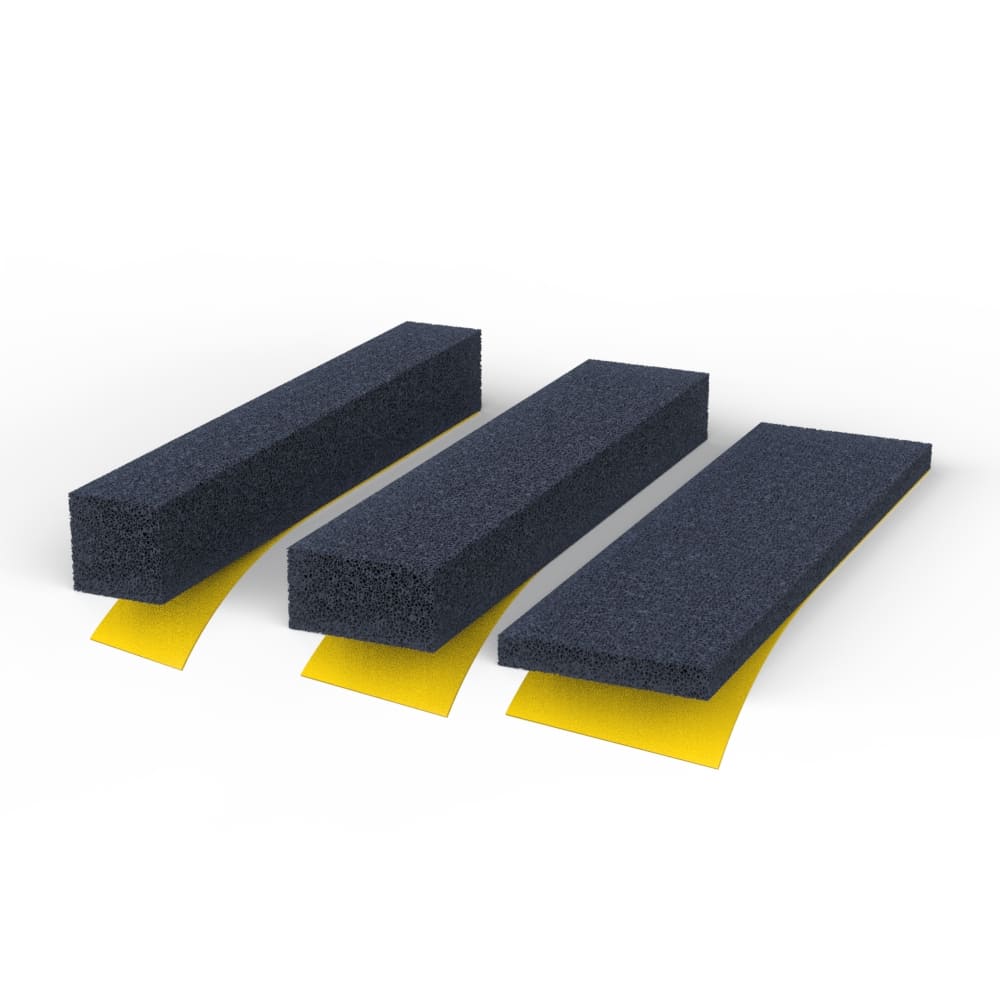 Celrubberstroken zelfklevend EPDM - Zwart