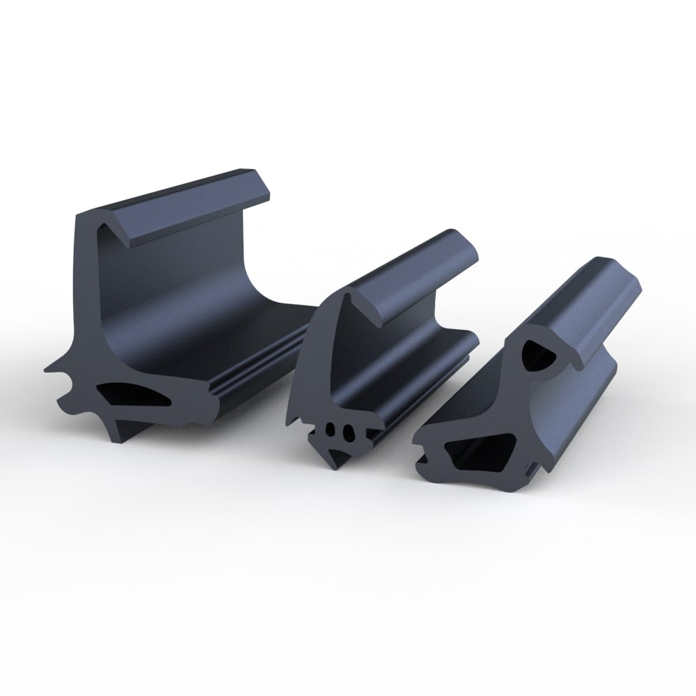 Rubber kozijnprofielen breed