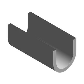 Matig Modderig Verborgen Rubber U-profiel inwendig 1.5 mm, BxH: 5x10 mm | Technirub