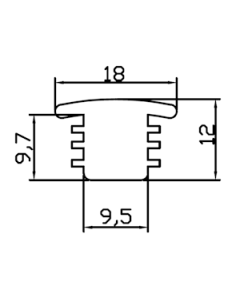 traptrede profiel rubber
