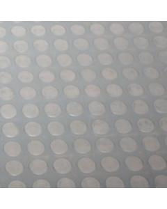 rubber noppenloper in kleur grijs
