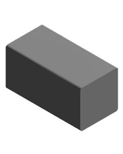 Rubber pakking rechthoekig/vierkant
