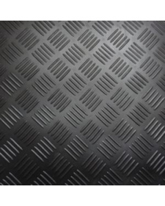 TRAANPLAAT ZWART 5 mm