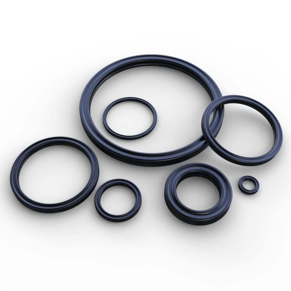 Rubberen X ringen