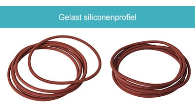 Gelast siliconenprofiel