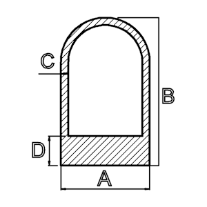 siliconen holle pakking