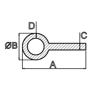 siliconen rubber kraalprofiel open