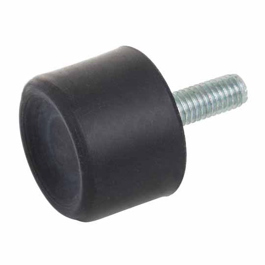 rubber voet aanslagbuffers met een holle onderzijde